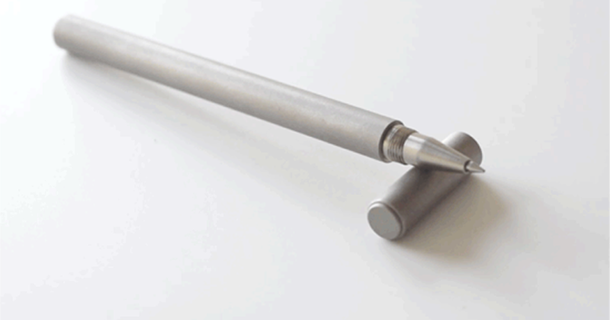 Solid Titanium: The Most Affordable Titanium Pen by Polar Metals ...