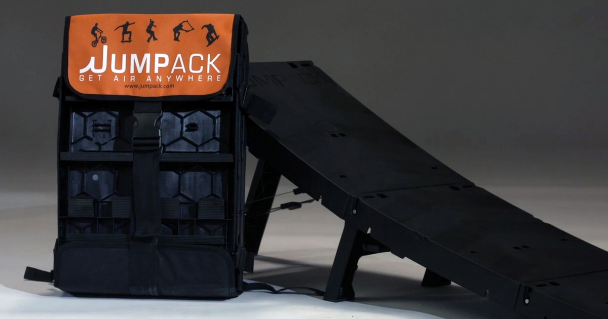 Jump Out Ramps Jumpack - The Worlds Most Portable Jump Ramp by Jumpack Get Air ...