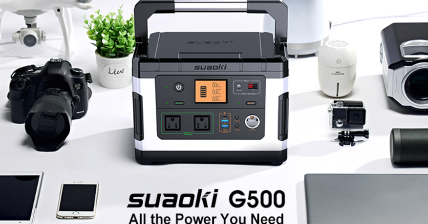 suaoki　G500 500wh G500: The Most Powerful All-in-One Power Station by Suaoki Tech
