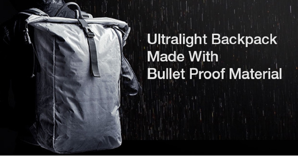 MOBOH: Backpack Made With Bullet Proof Material by MOBOH Backpack ...