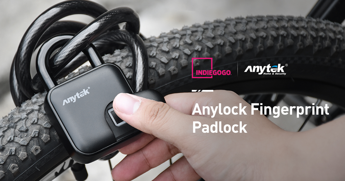 Anylock Fingerprint Padlock:Safe And Fast! by ANYSAFE Aftersales ...