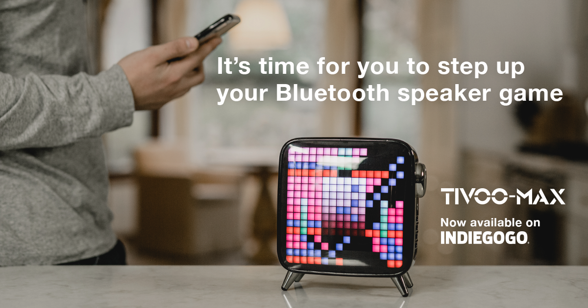Tivoo-Max: Smart Bluetooth speaker with pixel art by Divoom Divoom