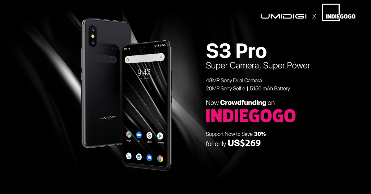 UMIDIGI S3 Pro: World's First 48MP Ceramic Phone by UMIDIGI Tech