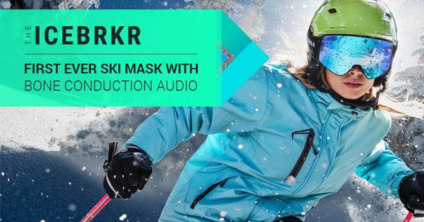 IceBRKR - The Ski Mask With Bone Conduction Audio by bONE