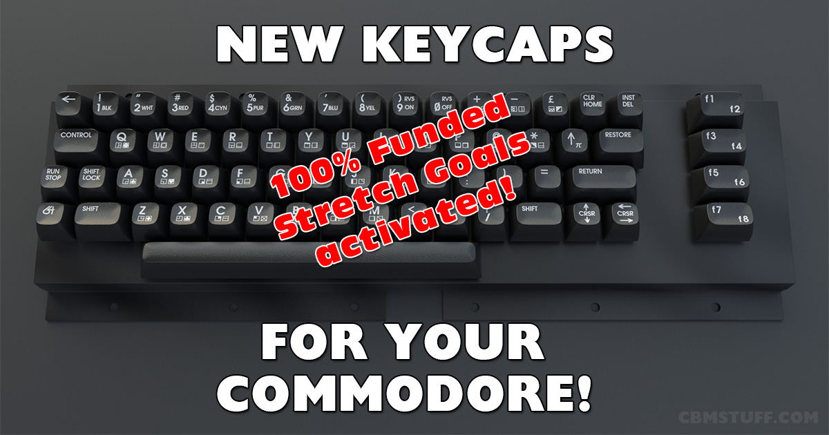 Keycaps for your Commodore computer! by CBMSTUFF - Indiegogo