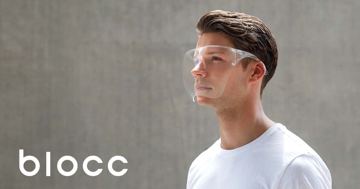 Blocc: Face Shield Designed for Style & Protection by Blocc - Indiegogo