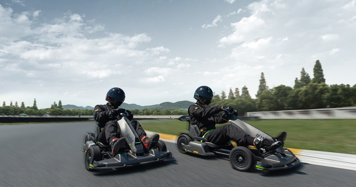 Vis à dégagement rapide en métal pour karting Ninebot Go-kart