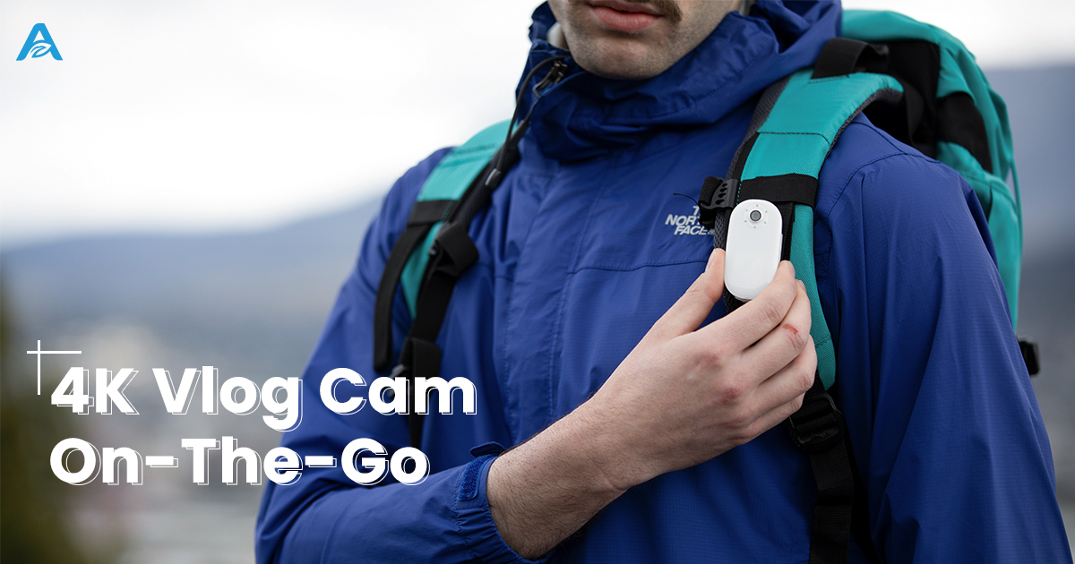 AKASO Keychain: Ultra Lightweight 4K Vlog Camera by AKASO Keychain