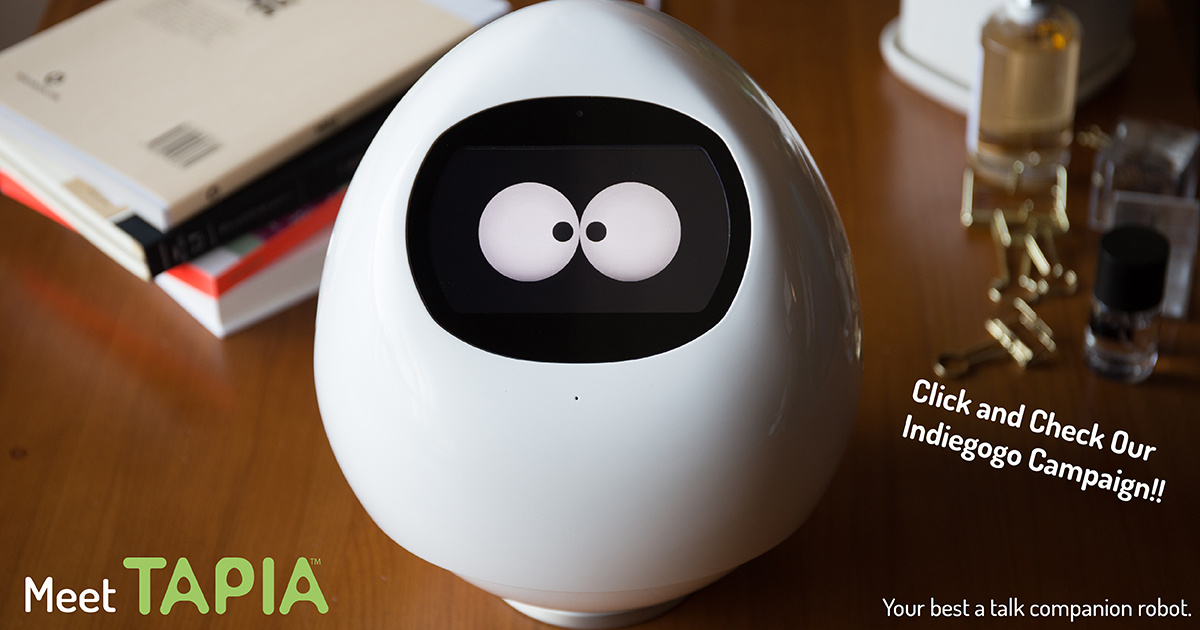 TAPIA: AI Robot Companion Learning Your Lifestyle by MJI Inc