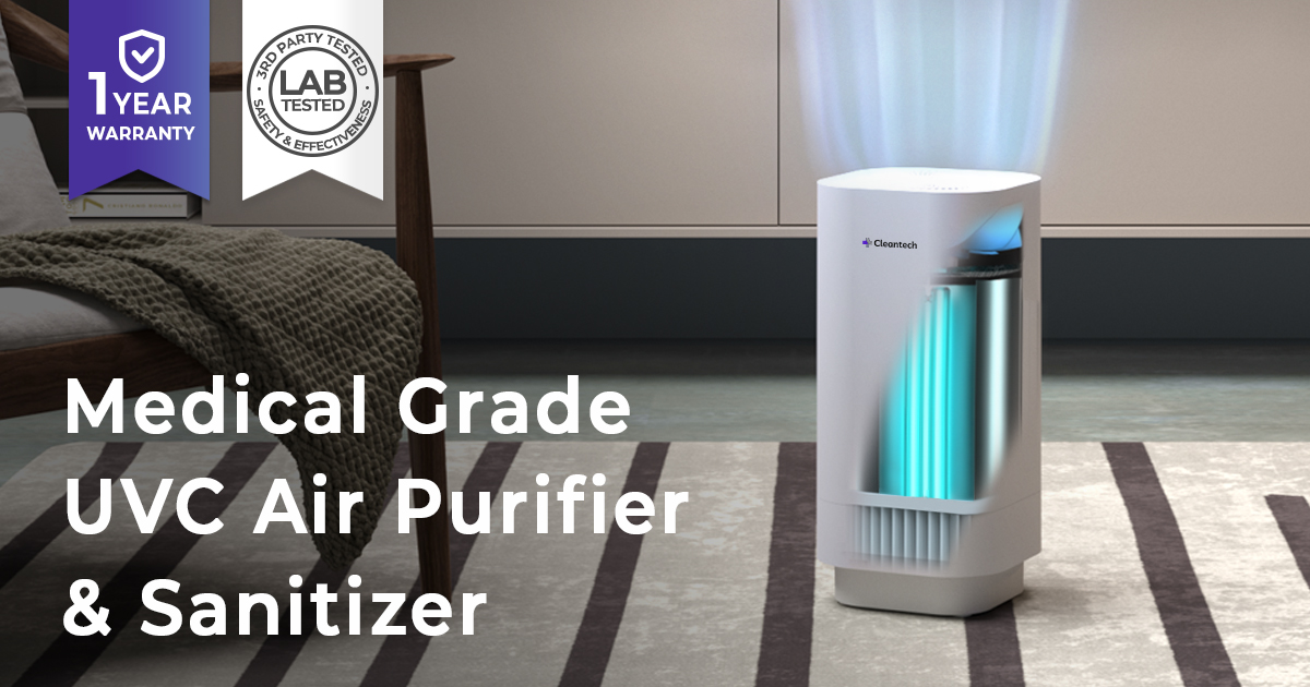 Clean-tech: Medical Grade UVC Air Purifier by Clean Tech - Indiegogo