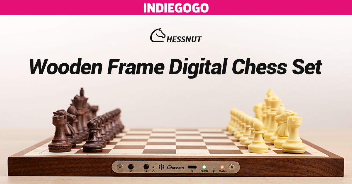 CHESSNUT AIR - New Standard in Digital Chess Set by Chessnut Technology ...