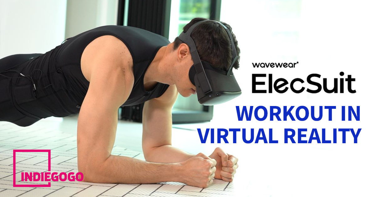 ElecSuit: e-Haptic Suit for EMS Workout & VR Games by Wave Wear