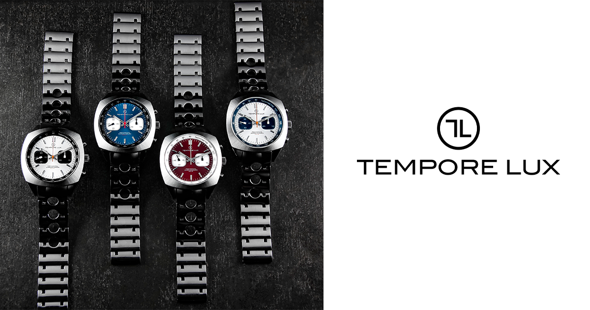 The Racing One Chronograph by Tempore Lux watches by David Ramírez ...