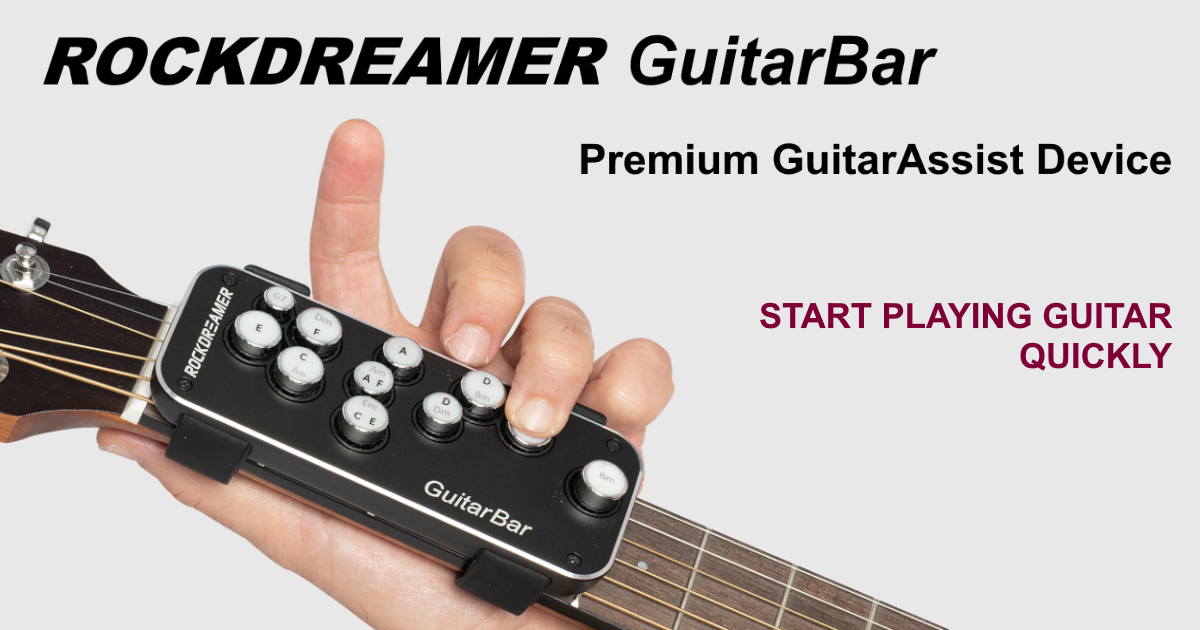 ROCKDREAMER GuitarBar ギターアシストデバイス ROCKDREAMER GuitarBar: Premium GuitarAssist Device by RockDreamer