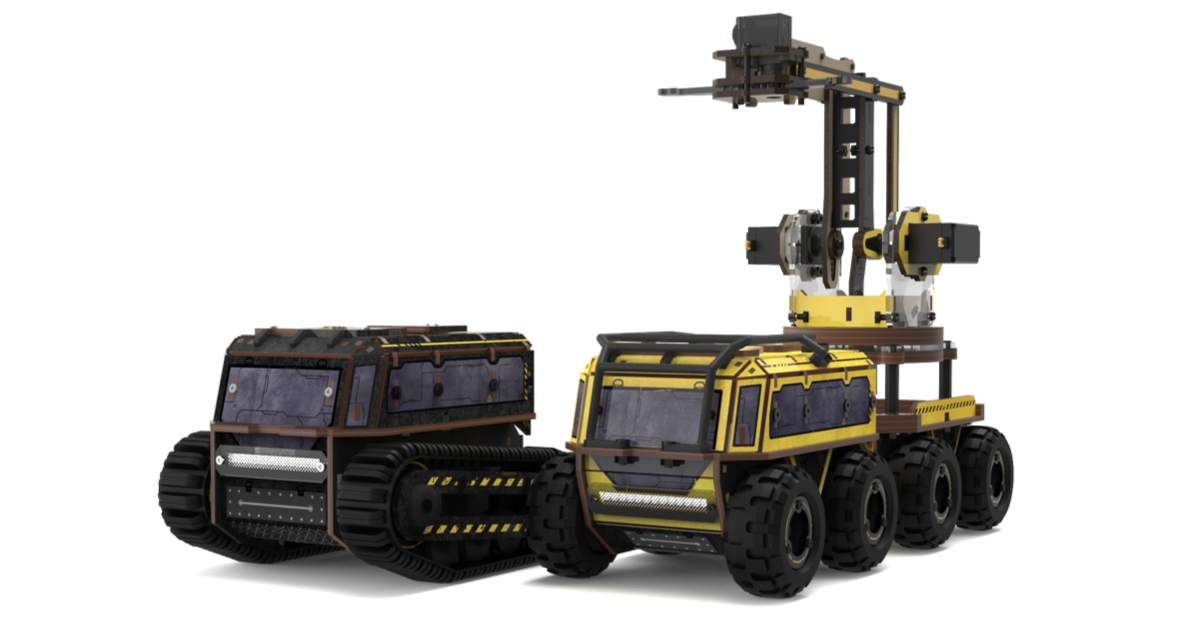 CodeRover ATV & Snowcat - DIY Robot Kits by Edify Robotics - Indiegogo
