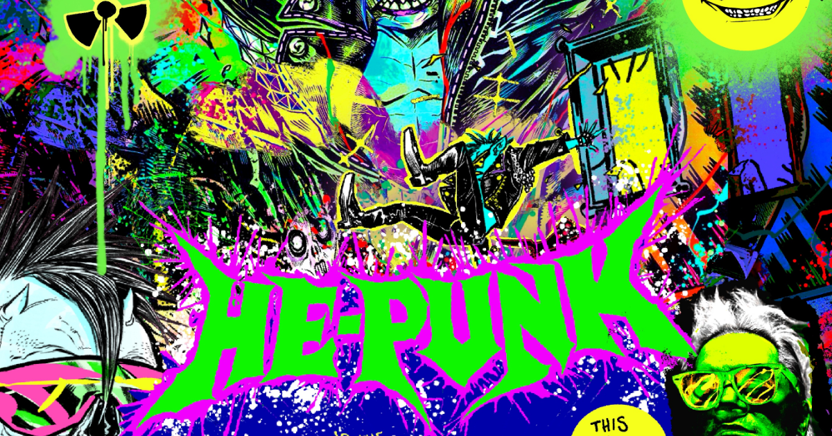 HE-PUNK and the Basstards of the Universe! by Vasilis Lolos