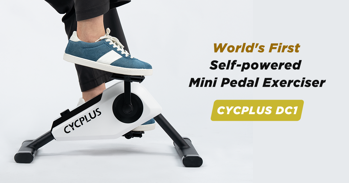 CYCPLUS DC1: Self-powered Mini Pedal Exerciser by CYCPLUS - Indiegogo