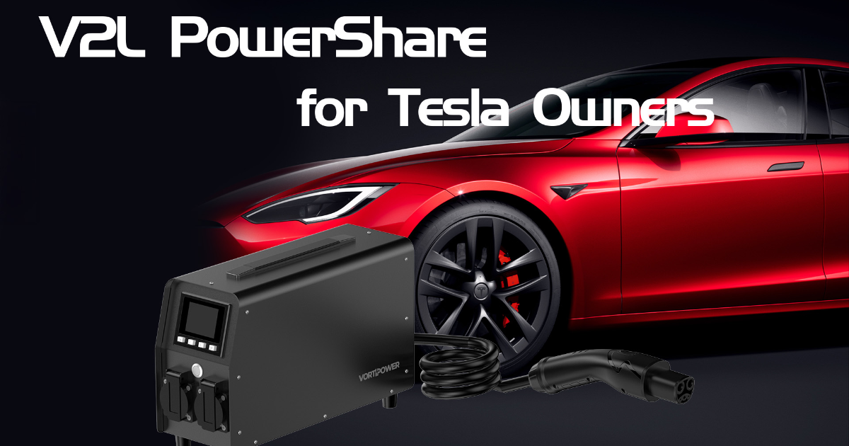 Tesla Powershare External Discharge Device - VP20 by Vorti Power