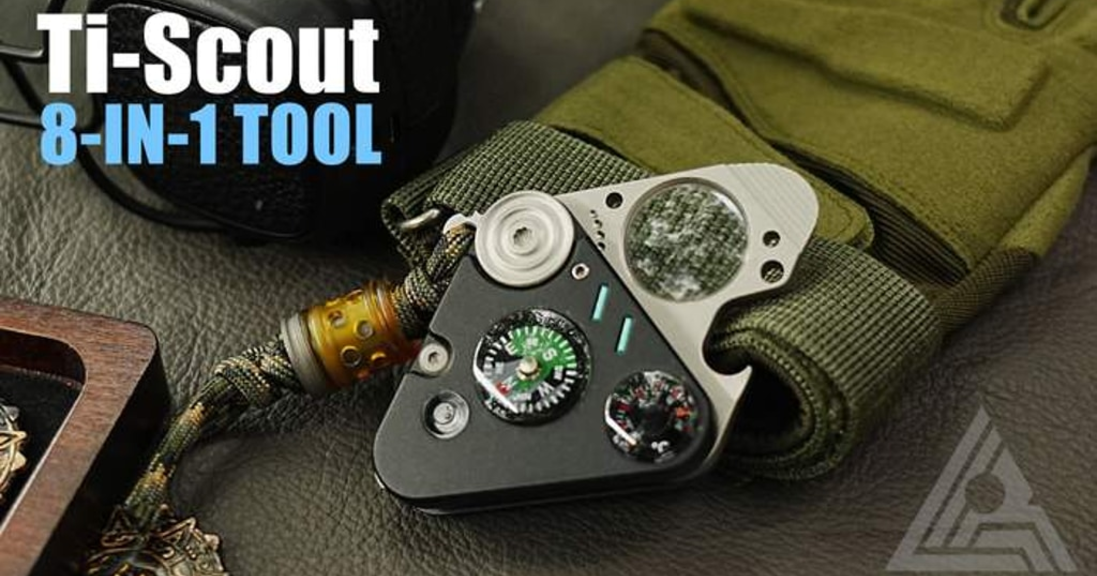 Ti-Scout:The most powerful triangle hardcore EDC by MECH ONE