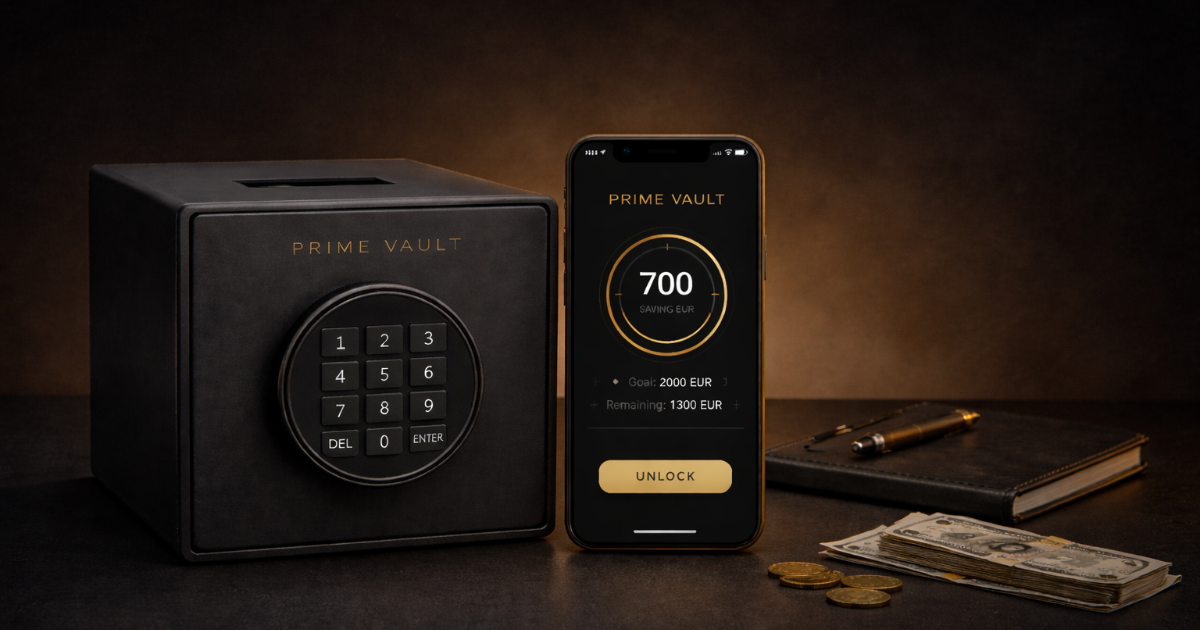 Prime Vault: The Smart Savings Vault That Helps You Reach Your Goals by ...