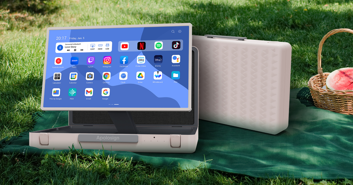 Apolosign PackGo: Smart Screen Packed in Briefcase by Apolosign PackGo ...