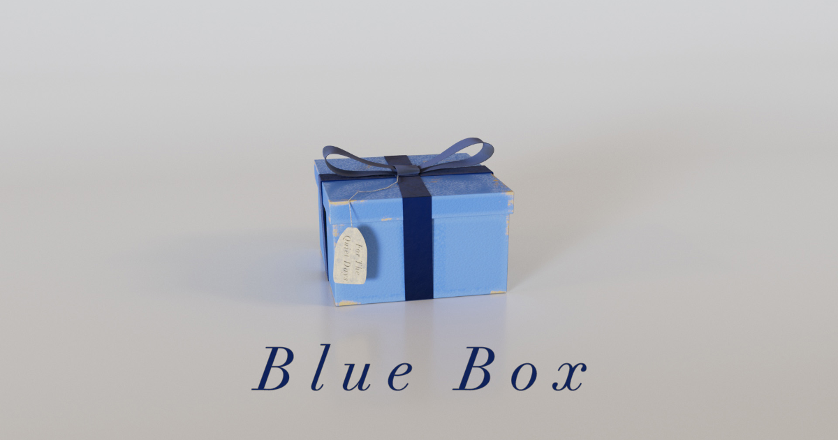 Blue Box Box Pattern Blue Box by Ashlynn McGrail - Indiegogo