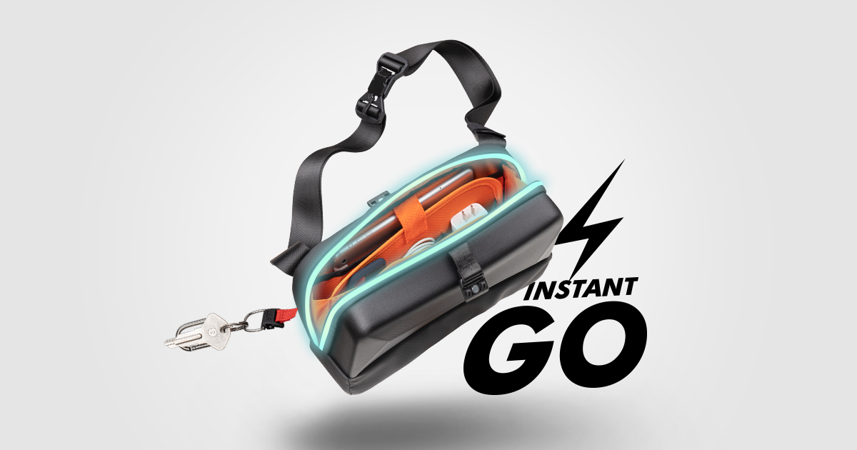 MagGo 3.0: Super-Fast Access Sling Bag - NO Zipper by ULTIX