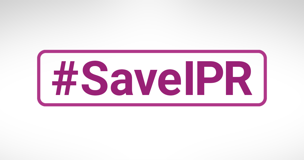 #SaveIPR Phase 1 by Save IPR - Indiegogo