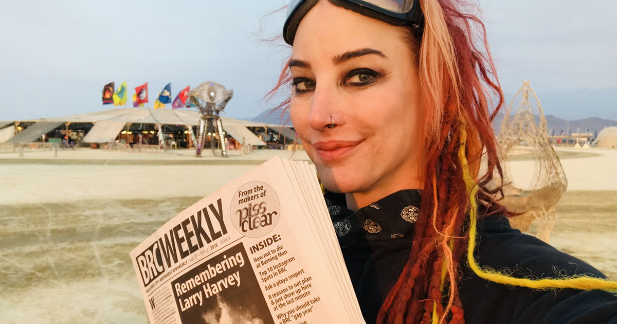Help print the BRC Weekly at Burning Man 2022 by Adriana Roberts ...