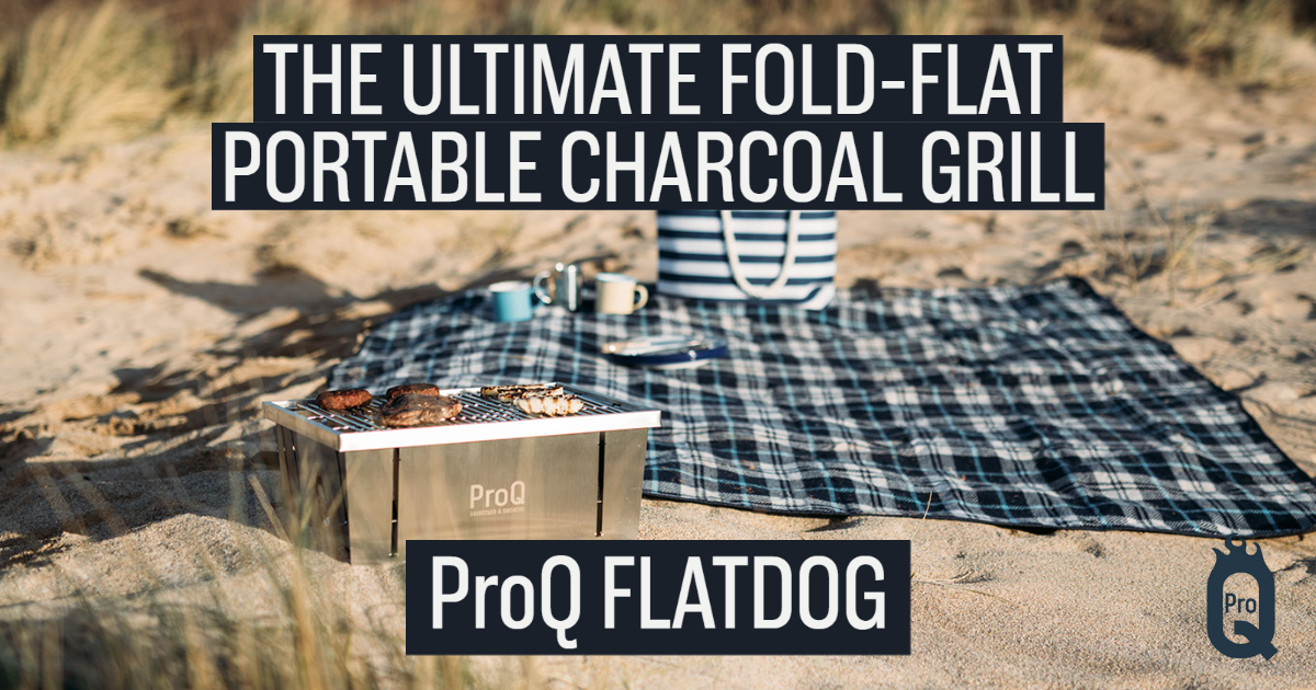 Proq ProQ Flatdog - The Ultimate Fold-Flat BBQ Grill by ProQ BBQs & Smokers ...