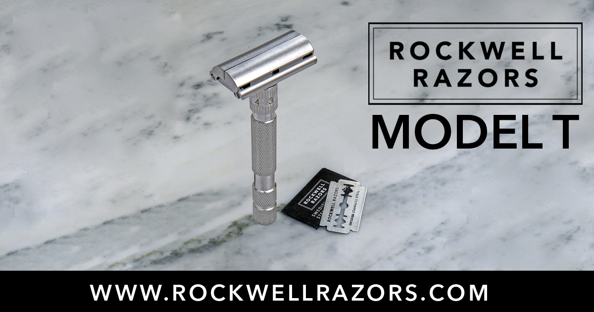Rockwell Model T Razor & Blades: Shaving Perfected by Rockwell Razors ...