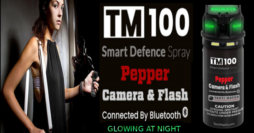 Smart Pepper Spray That Combine Camera & Flash by Innovative Tech Team ...