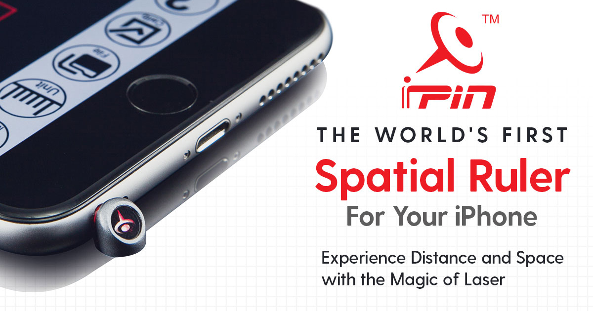 Iphone Pro Screen Ruler Turn Your iPhone into a Smart Ruler by iPin Laser - Indiegogo