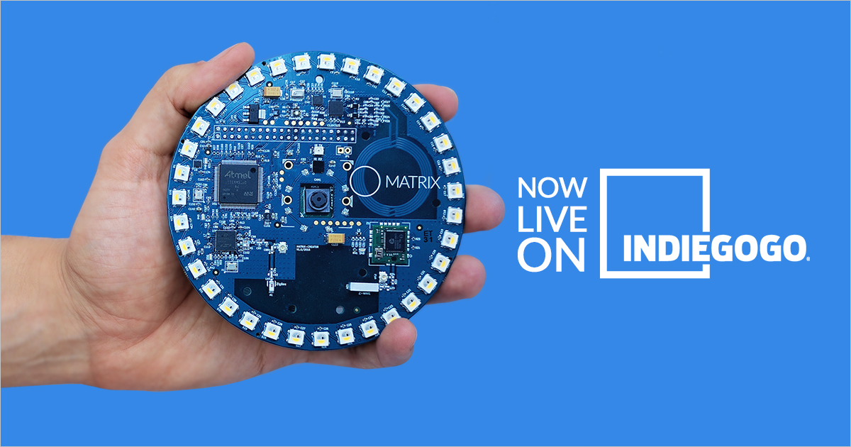 MATRIX Creator: IoT Computer Vision Dev Board #Pi by MATRIX Labs ...