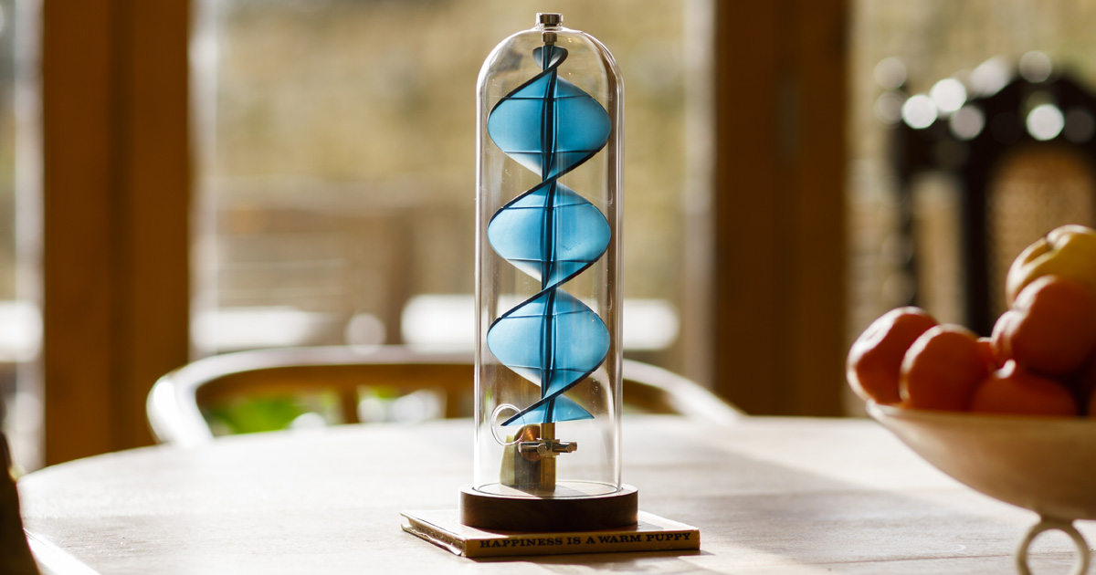 Uplift 2.0 - A spiral sculpture to soothe the soul by Tom Lawton