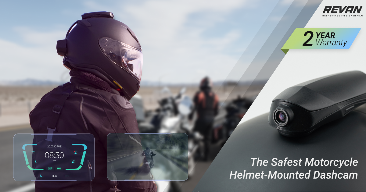 REVAN: The Smartest Helmet-Mounted Dashcam by David Kim - Indiegogo