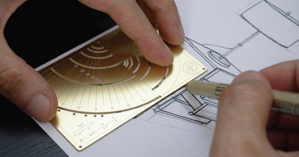 Phi Ruler Phi Ruler - Sketching with Golden Ratio by Ming Lo - Indiegogo