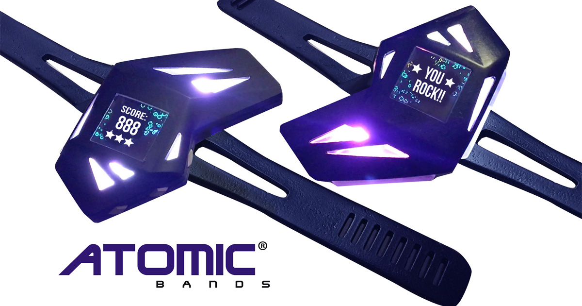 ATOMIC BANDS - The FIRST Kinetic Gaming Wearables by Rosa Mei - Indiegogo