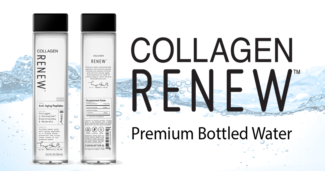 Collagen Infused Premium Bottled Water by Tom Giannulli - Indiegogo