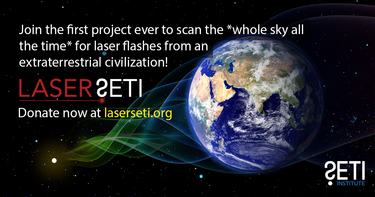 Laser SETI: First Ever All-Sky All-the-Time Search by SETI Institute ...