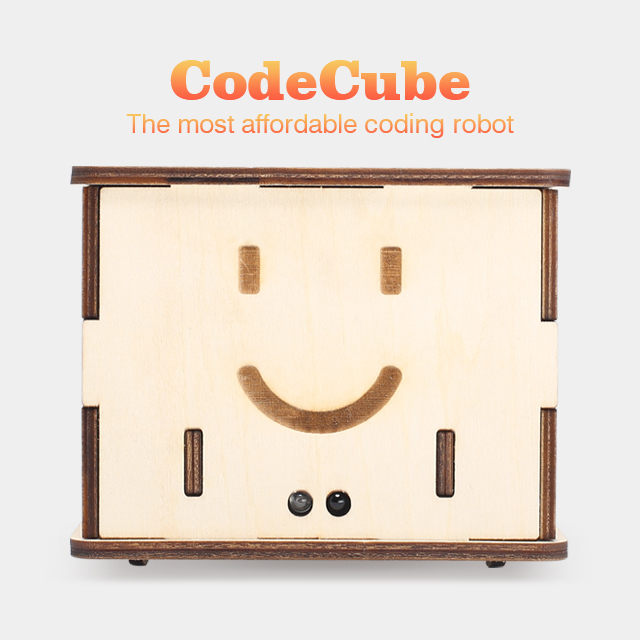 CodeCube:The most affordable coding robot by CodeEgg - Indiegogo