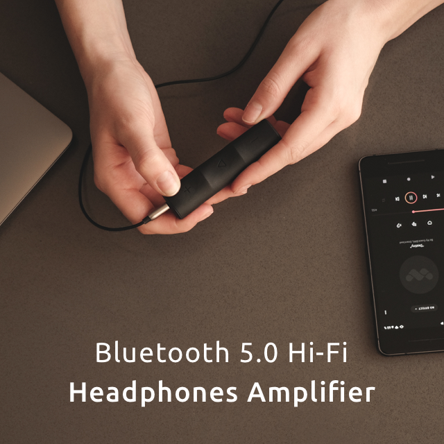 Whooshi WHOOSHI Bluetooth 5.0 Hi-Fi Headphones Amplifier by Infomir SA - Indiegogo