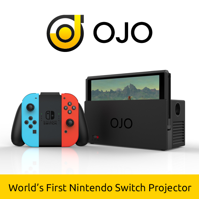 Dojo Projecter OJO - World's First Nintendo Switch Projector by YesOJO Studio - Indiegogo