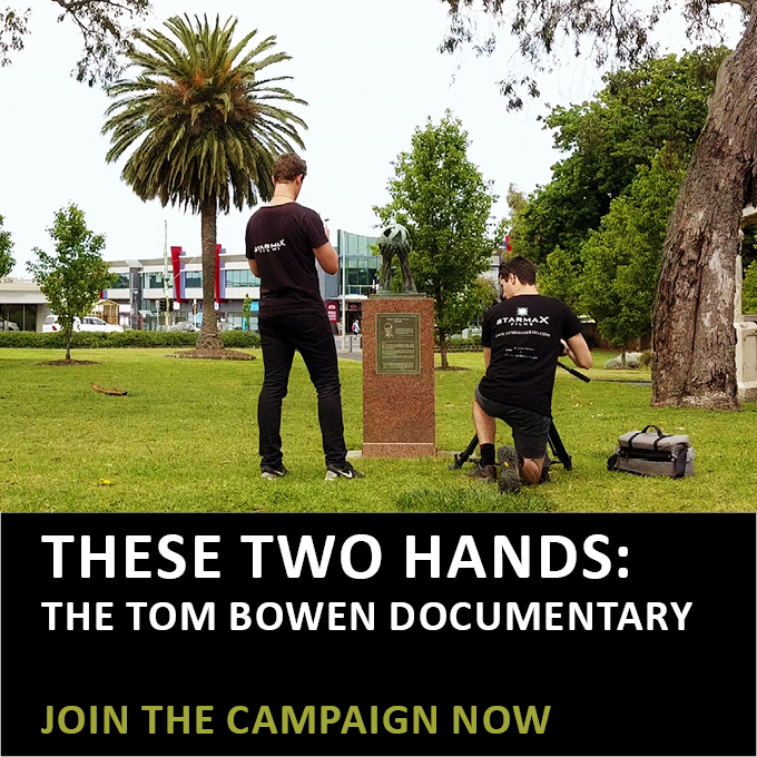 These Two Hands: The Tom Bowen Story Documentary by Tammy Walters ...