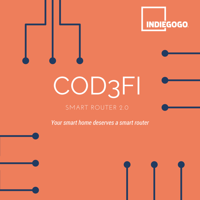 Codi Router Cod3fi: Next-gen router that protects your home by Cod3fi Team - Indiegogo