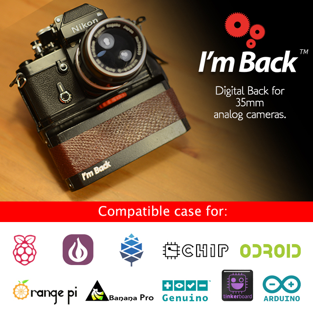 Unique Raspberry Pi Case The unique Raspberry Pi case and 35mm digital back by I‘m Back® GmbH ...