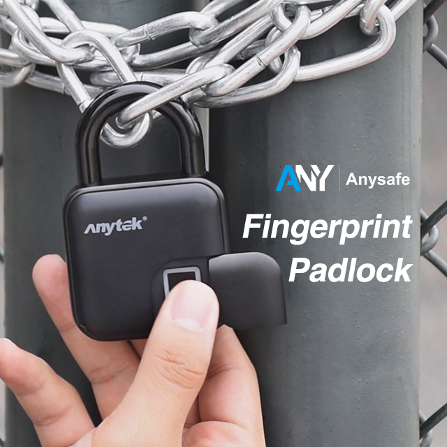 Anylock Fingerprint Padlock:Safe And Fast! by ANYSAFE Aftersales ...