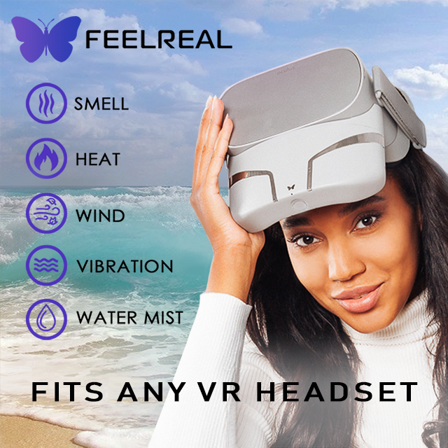 First Vr Mask Feelreal - The World's First Multisensory VR Mask by Unreal, Inc ...