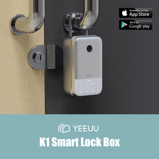 K1 Smart Lock Box: Makes Any Door-entry Smart by YEEUU TECH