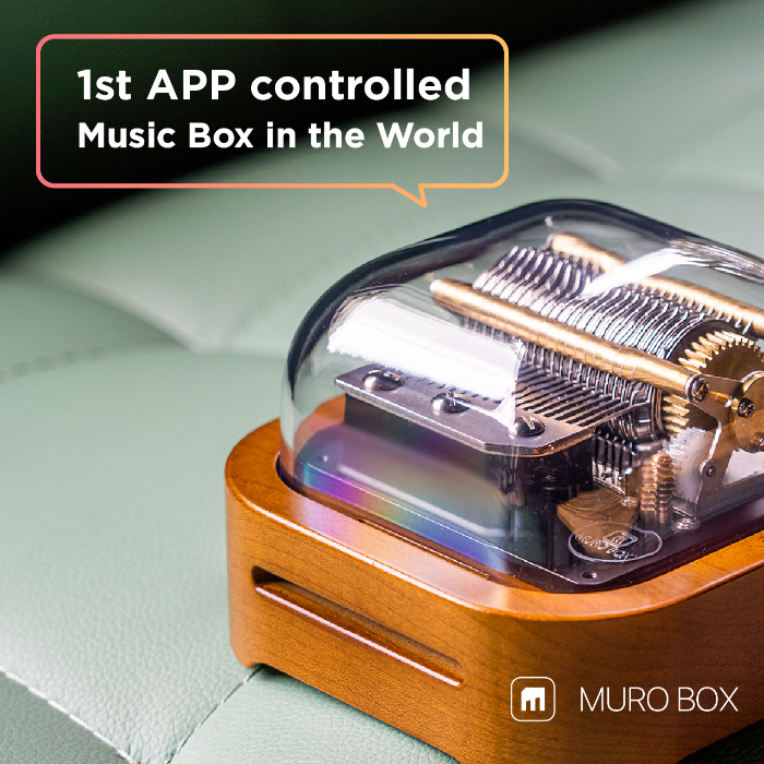 Muro Box, the First App-Controlled Music Box by Muro Box - Indiegogo